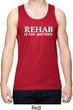 Rehab Is For Quitters Mens Moisture Wicking Tanktop
