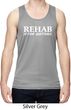 Rehab Is For Quitters Mens Moisture Wicking Tanktop