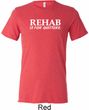 Rehab Is For Quitters Mens Tri Blend Crewneck Shirt