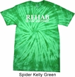 Rehab Is For Quitters Spider Tie Dye Shirt