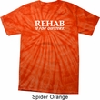 Rehab Is For Quitters Spider Tie Dye Shirt