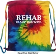 Rehab Is For Quitters Tie Dye Bag
