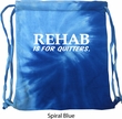 Rehab Is For Quitters Tie Dye Bag