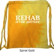 Rehab Is For Quitters Tie Dye Bag