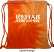 Rehab Is For Quitters Tie Dye Bag