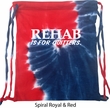 Rehab Is For Quitters Tie Dye Bag