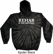 Rehab Is For Quitters Tie Dye Hoodie
