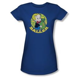 Richie Rich Shirt Juniors Baller Royal T-Shirt