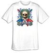 Rock On Skull T-shirt - Guitars with Skull Tee