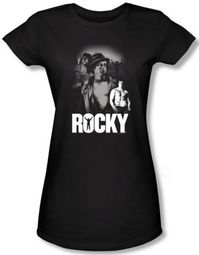 Rocky Juniors T-shirt Making Of A Champ Black Tee Shirt