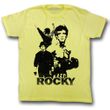 Rocky Shirt 3 Stallions Adult Yellow Tee T-Shirt
