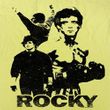 Rocky Shirt 3 Stallions Adult Yellow Tee T-Shirt
