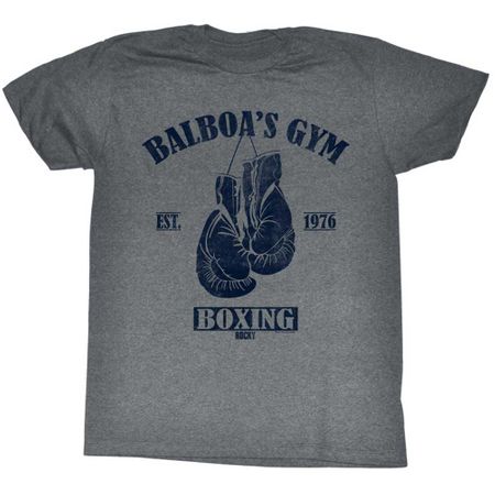 Rocky Shirt Balboa's Gym Athletic Heather T-Shirt