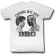 Rocky Shirt Come At Me Bro Adult White Tee T-Shirt