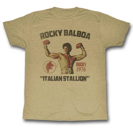 Rocky Shirt Flexing Sand T-Shirt