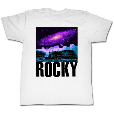 Rocky Shirt Galaxy White T-Shirt