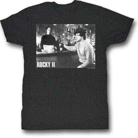 Rocky Shirt In The Bar Charcoal T-Shirt
