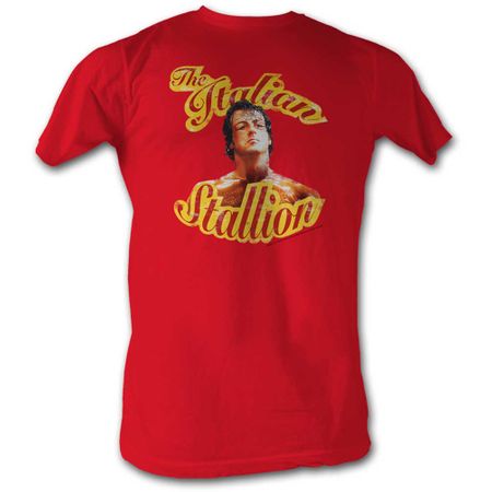 Rocky Shirt Italian Stallion Red T-Shirt