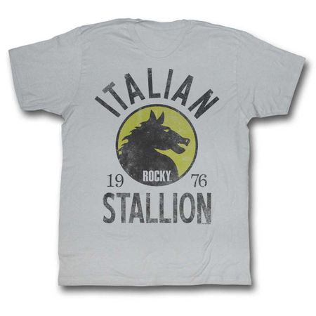 Rocky Shirt Italian Stallion Silver T-Shirt