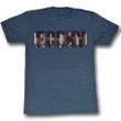 Rocky Shirt Kay Oh Adult Blue Heather Tee T-Shirt