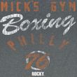 Rocky Shirt More Gym Adult Grey Heather Tee T-Shirt