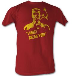 Rocky Shirt Must Break You Red Tee T-shirt