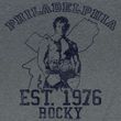 Rocky Shirt Phillidelphia Adult Grey Heather Tee T-Shirt