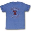 Rocky Shirt R Bell Adult Blue Heather Tee T-Shirt