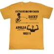 Rocky Shirt Rematch Adult Orange Heather Tee T-Shirt
