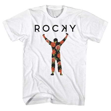 Rocky Shirt Roses White T-Shirt