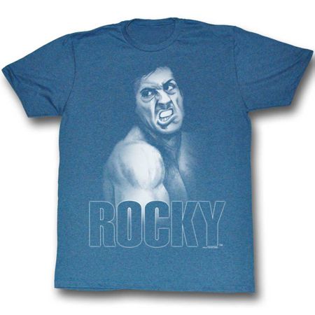 Rocky Shirt Snarl Blue Heather T-Shirt