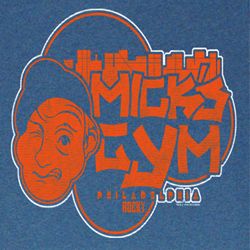 Rocky Shirt Street Fighter 2 Adult Blue Heather Tee T-Shirt