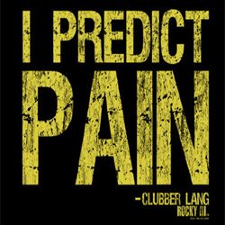 Rocky Shirt T Pain Adult Black Tee T-Shirt