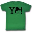 Rocky Shirt YO Adult Green Heather Tee T-Shirt