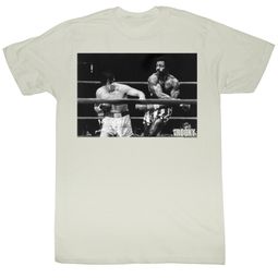Rocky T-shirt Boxer WAAAPOWW! Adult White Tee Shirt