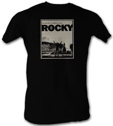 Rocky T-Shirt Million To One Stallone Adult Black Tee Shirt