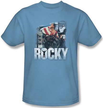 Rocky T-Shirt The Champion Adult Carolina Blue Tee Shirt