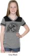 Rottweiler Sketch Girls Football Shirt