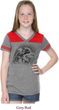 Rottweiler Sketch Girls Football Shirt