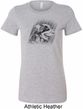 Rottweiler Sketch Ladies Longer Length Shirt