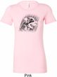 Rottweiler Sketch Ladies Longer Length Shirt