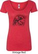 Rottweiler Sketch Ladies Scoop Neck Shirt