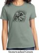 Rottweiler Sketch Ladies Shirt
