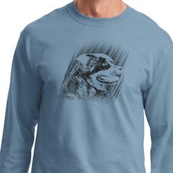 Rottweiler Sketch Long Sleeve Shirt