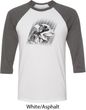 Rottweiler Sketch Mens Raglan Shirt