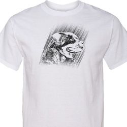 Rottweiler Sketch Mens Tall Shirt