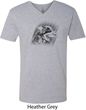 Rottweiler Sketch Mens V-Neck Shirt