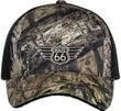 Rt Route 66 Adult Camo Mesh-Back Cap Hat