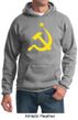 Russian Hoodie Hammer and Sickle USSR Adult Hoody Sweatshirt