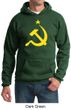 Russian Hoodie Hammer and Sickle USSR Adult Hoody Sweatshirt